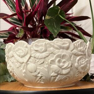 Lenox Vintage Poppies Bowl EUC